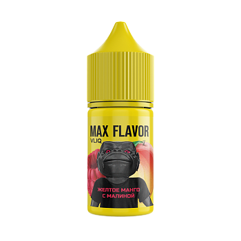 Жидкость для ЭСДН MAX Flavor "Желтое Манго с Малиной" 27мл 0мг.